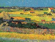 Vincent Van Gogh Harvest at La Crau oil painting